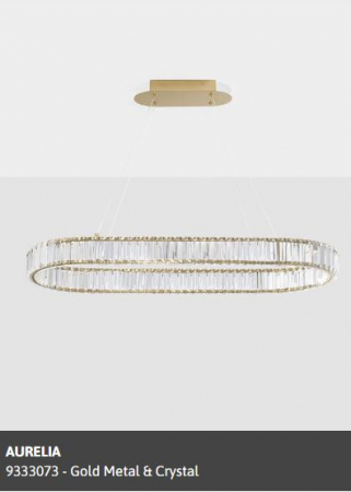 Corpuri pt interior - Suspensie moderna Aurelia LONG 9333073 - Nova Luce