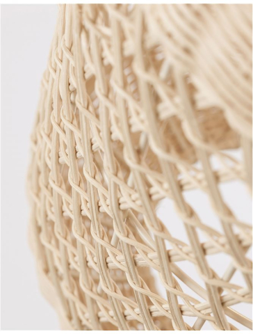AURORA suspensie SP1 - 9587161 - Natural Ratan Black Fabric Wire & Base [6]