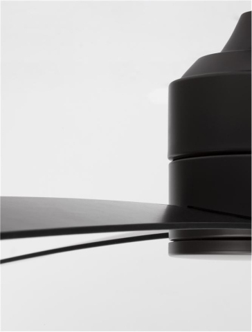 AXEL plafoniera - 9952350 - Black Aluminium & Black & Walnut Plywood [6]