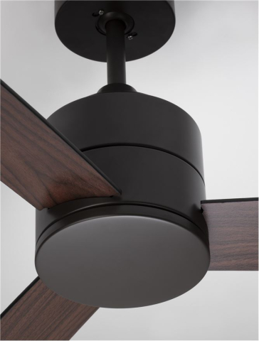 AXEL plafoniera - 9952350 - Black Aluminium & Black & Walnut Plywood [3]