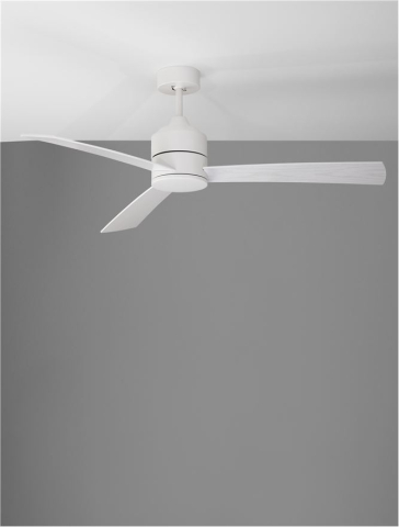 AXEL plafoniera - 9952355 - White Aluminium & White & Oak Plywood [2]