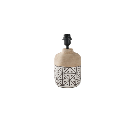 Decorative - BASE LUME VIETRI BEIGE 1XE27 14,5X14,5X25CM