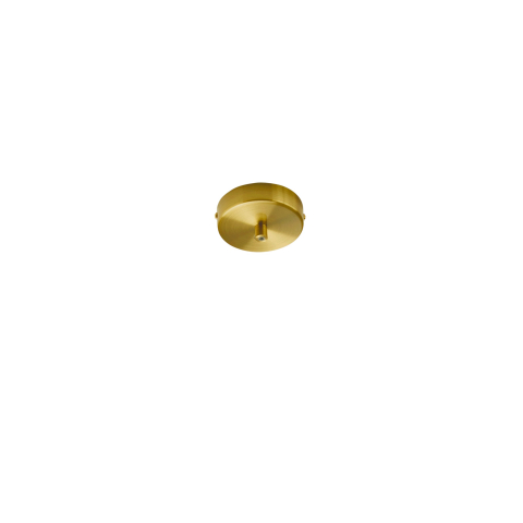 Accesorii - MONTATURA TONDA BRUNITO A 1 FORO 10X4CM
