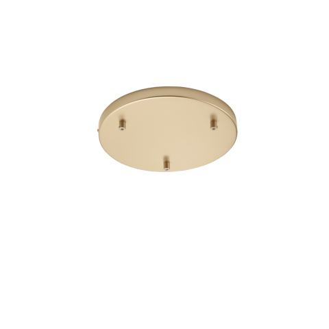 Accesorii - MONTATURA TONDA ORO A 3 FORI 32X4,1CM