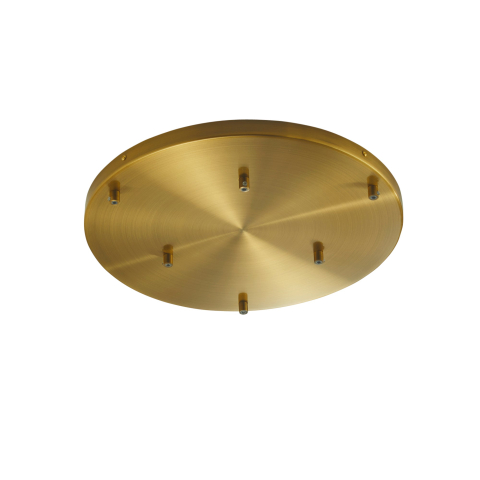 MONTATURA TONDA BRUNITO A 6 FORI 47X4,1CM