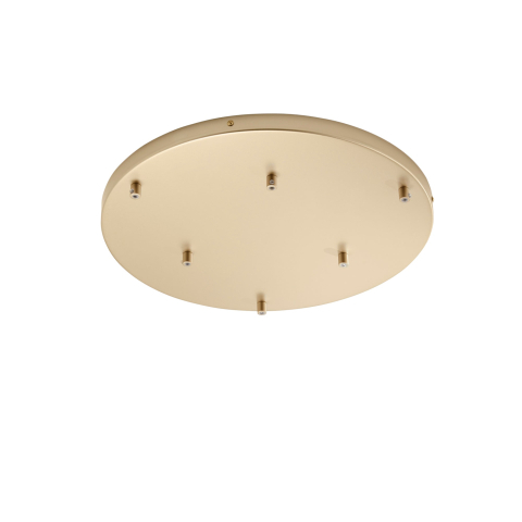 Baze montaj - MONTATURA TONDA ORO A 6 FORI 47X4,1CM