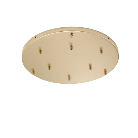 Baze montaj - MONTATURA TONDA ORO A 9 FORI 52X4,1CM
