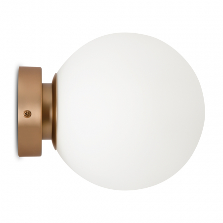 Plafoniere - Basic Form - Aplica/Plafoniera moderna 1 diam 18 cm - MOD321WL-01G2