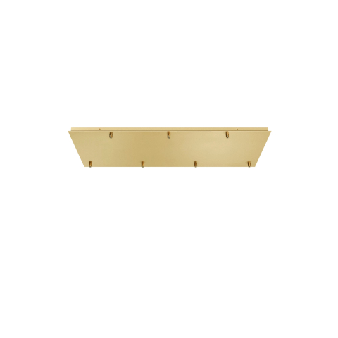 Baze montaj - MONTATURA RETTANGOLARE BRUNITO A 7 FORI 89X30X4,1CM