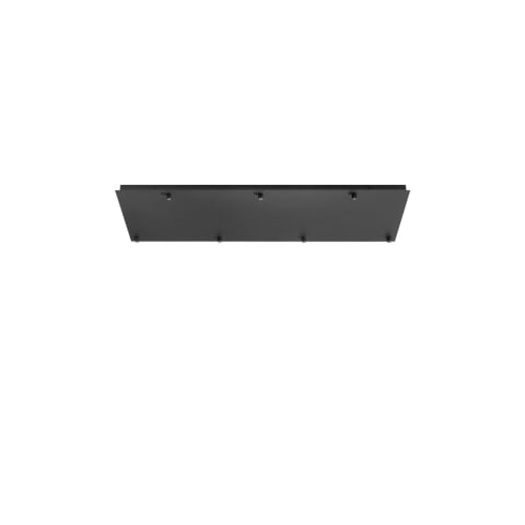 Baze montaj - MONTATURA RETTANGOLARE NERA A 7 FORI 89X30X4,1CM