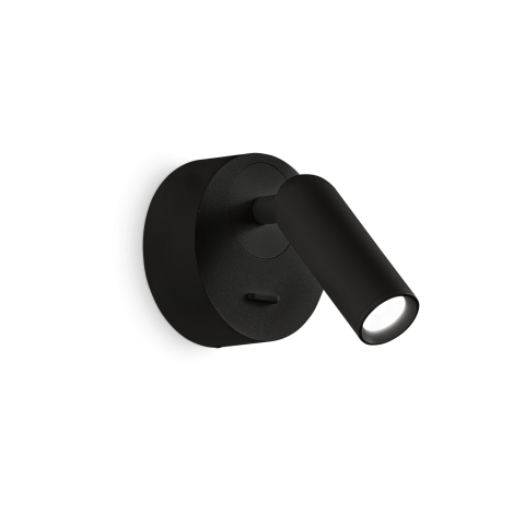 Corpuri pt interior - BEAN AP ROUND NERO - aplica moderna LED