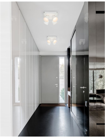 Aplice - BIAGIO aplica AP1 - 9155363 - Sandy White Metal