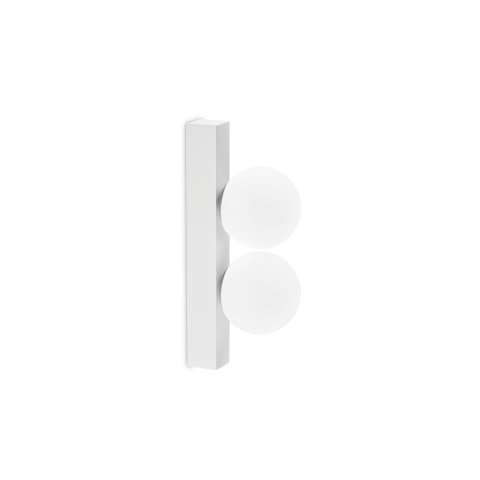 Plafoniere - BINOMIO LED PL2 BIANCO - plafoniera moderna LED