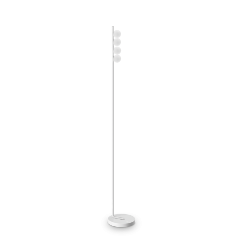 Lampadare - BINOMIO LED PT4 BIANCO - Lampadar modern LED