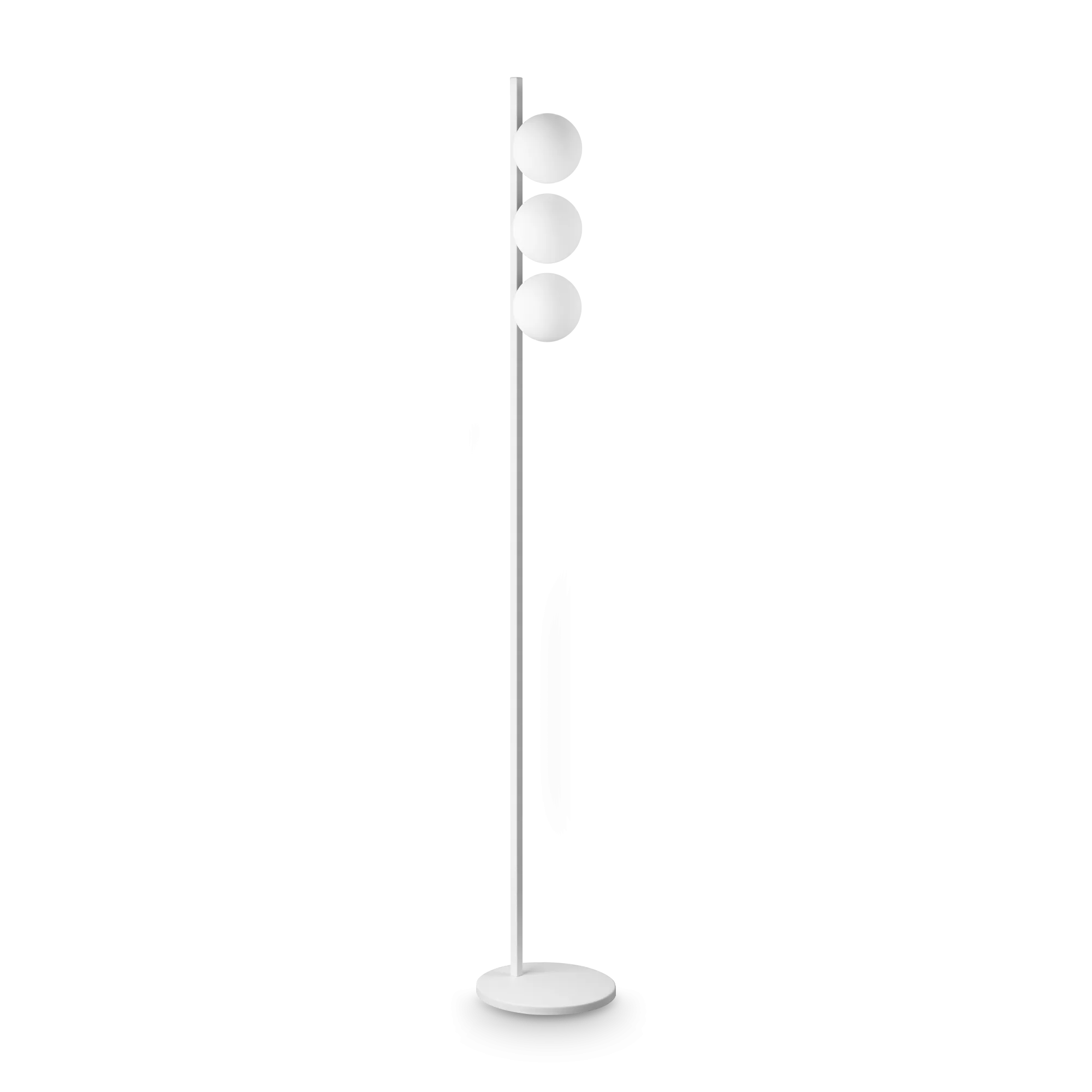 BINOMIO PT3 BIANCO - lampadar modern