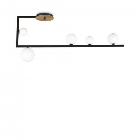 Plafoniere - Plafoniera Birds SP5 - Ideal Lux