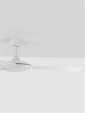 BLAIRE plafoniera - 9952360 - Aluminium Matt White & Glass 3ABS White Blades [3]