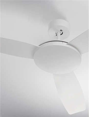 BLAIRE plafoniera - 9952360 - Aluminium Matt White & Glass 3ABS White Blades [5]