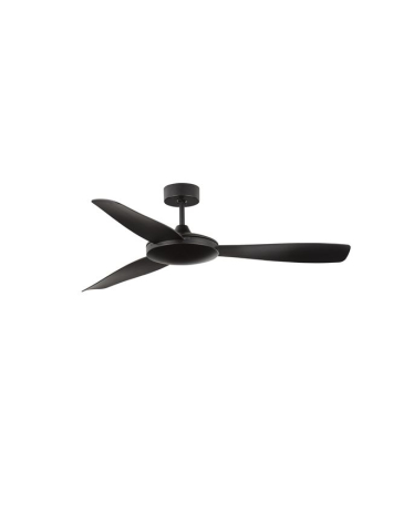 BLAIRE plafoniera - 9952365 - Aluminium Matt Black & Glass 3ABS Black Blades [1]