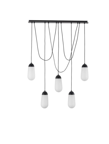 BLAKY suspensie SP5 - 9092827 - Matt Black Metal & Opal Glass [1]