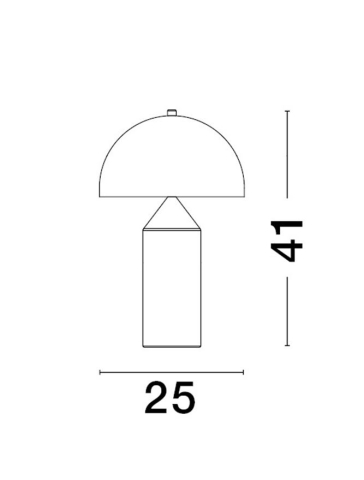 BOLT veioza - 9050162 - Brass Gold Metal [6]
