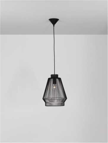 BREDO suspensie SP1 - 9586510 - Black Aluminium Black Fabric Wire & Base [4]