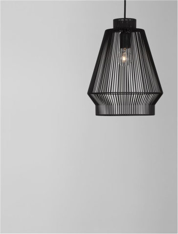 BREDO suspensie SP1 - 9586510 - Black Aluminium Black Fabric Wire & Base [7]