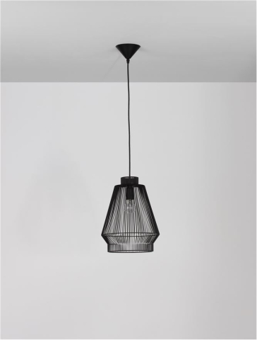 BREDO suspensie SP1 - 9586510 - Black Aluminium Black Fabric Wire & Base [2]