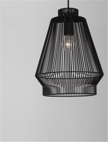 BREDO suspensie SP1 - 9586510 - Black Aluminium Black Fabric Wire & Base [5]