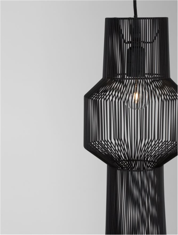 BREDO suspensie SP1 - 9586511 - Black Aluminium Black Fabric Wire & Base [6]