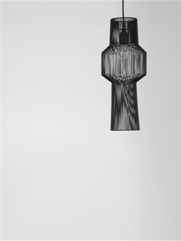 BREDO suspensie SP1 - 9586511 - Black Aluminium Black Fabric Wire & Base [4]