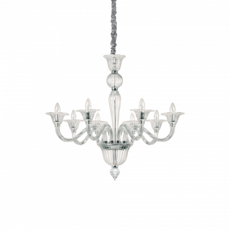 Candelabre - CANDELABRU CLASIC MURANO - BRIGITTA SP8 - IDEAL-LUX