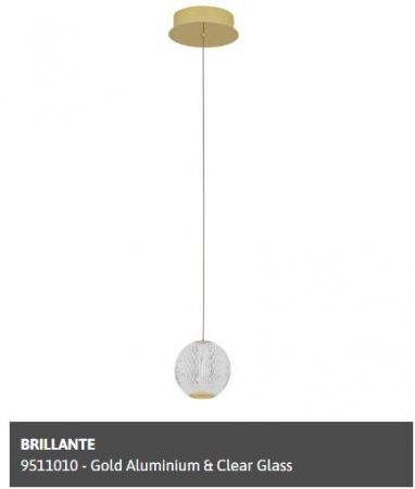 Suspensie moderna Brillante 9511010 - Nova Luce [1]