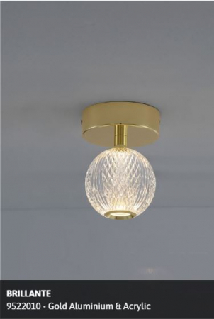 Plafoniere - Plafoniera moderna Brillante 9522010 - Nova Luce