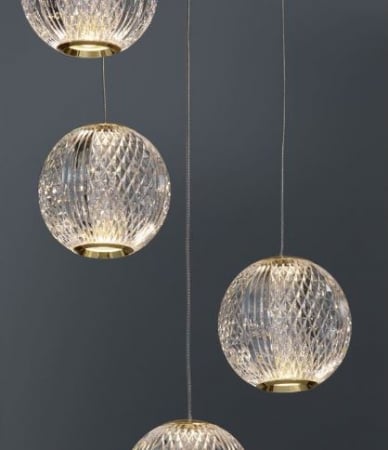 Suspensie moderna Brillante 3 brate - 9695208 - Nova Luce [2]