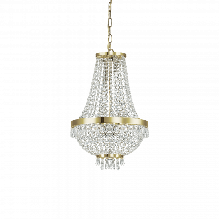 Candelabre - LUSTRA CLASICA CU CRISTALE - CAESAR SP6 - IDEAL-LUX
