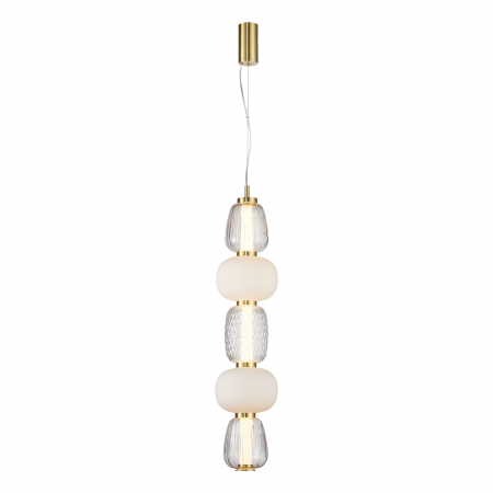 Lustre simple - CARO GOLD 40W LED - suspensie moderna - ML0361