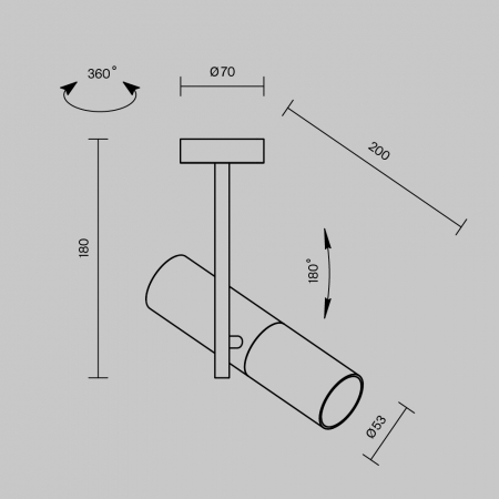 Ceiling lamp Elti C020CL-01 - Plafoniera moderna [3]