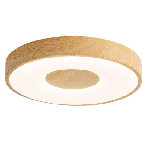Interior Decorativo  - CEILING LED 7350LM CCTDIM RC D48CM WOOD EFFECT INSPIRE PIAZO