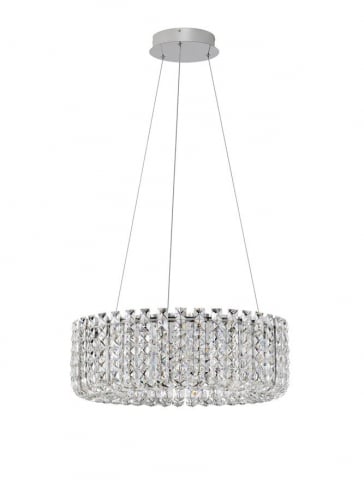 CELYSIA SP50 crom SLIM - suspensie cristal- moderna