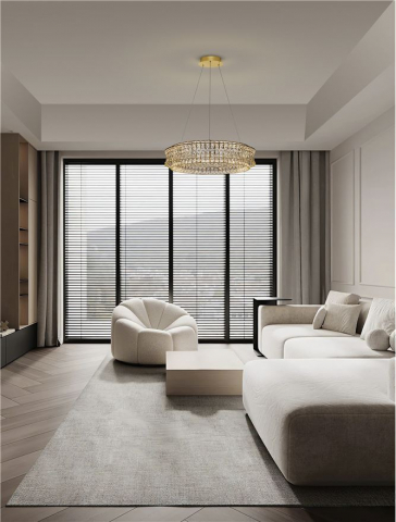 CELYSIA SP80 slim gold - Suspensie cristal - moderna [1]