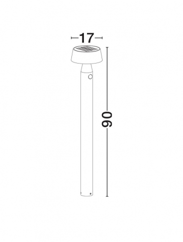 Chiaro stalp exterior mare [6]