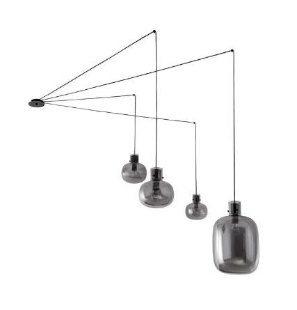 Cinzia Suspensie 4R black/fumee 9236540