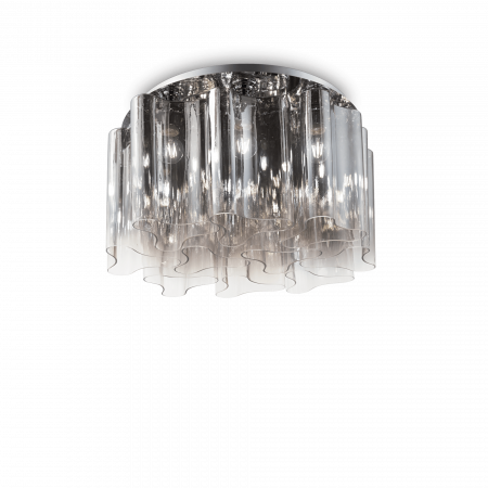 Plafoniere - PLAFONIERA MODERNA COMPO PL10 FUME - IDEAL-LUX