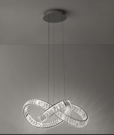 Suspensie moderna CONCETO SUSPENSIE CROM 9019723 - Nova Luce [1]