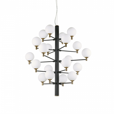 Candelabre - SUSPENSIE CLASICA COPERNICO SP20 NERO - IDEAL-LUX