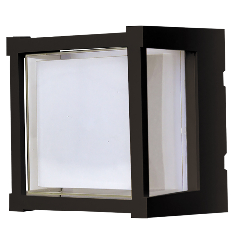 Exterior - PLAFON/APLIQUE EXTERIOR NEGRO LED IP65 - 15W - CCT