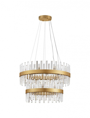 CROWN Suspension LAMP, 18L.,  diam 75 cm - GOLDEN - Nova Luce [1]