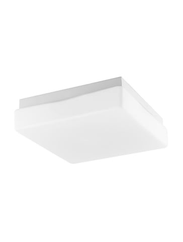 Plafoniere - CUBE plafoniera - 6110042 - White Opal Glass & White Metal