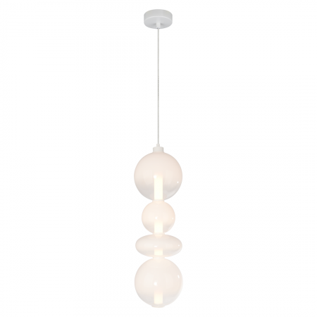 Lustre simple - DAPHNE White 36W LED - suspensie moderna alb - ML0863